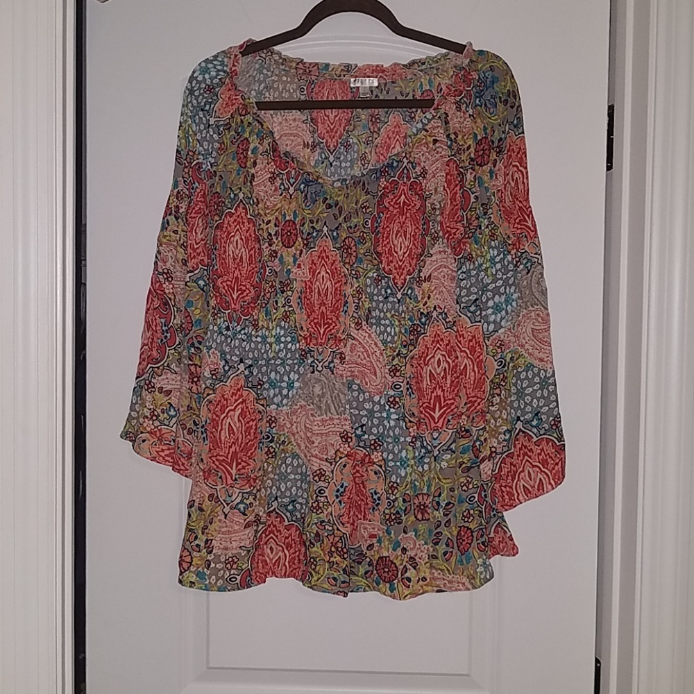 Printed blouse